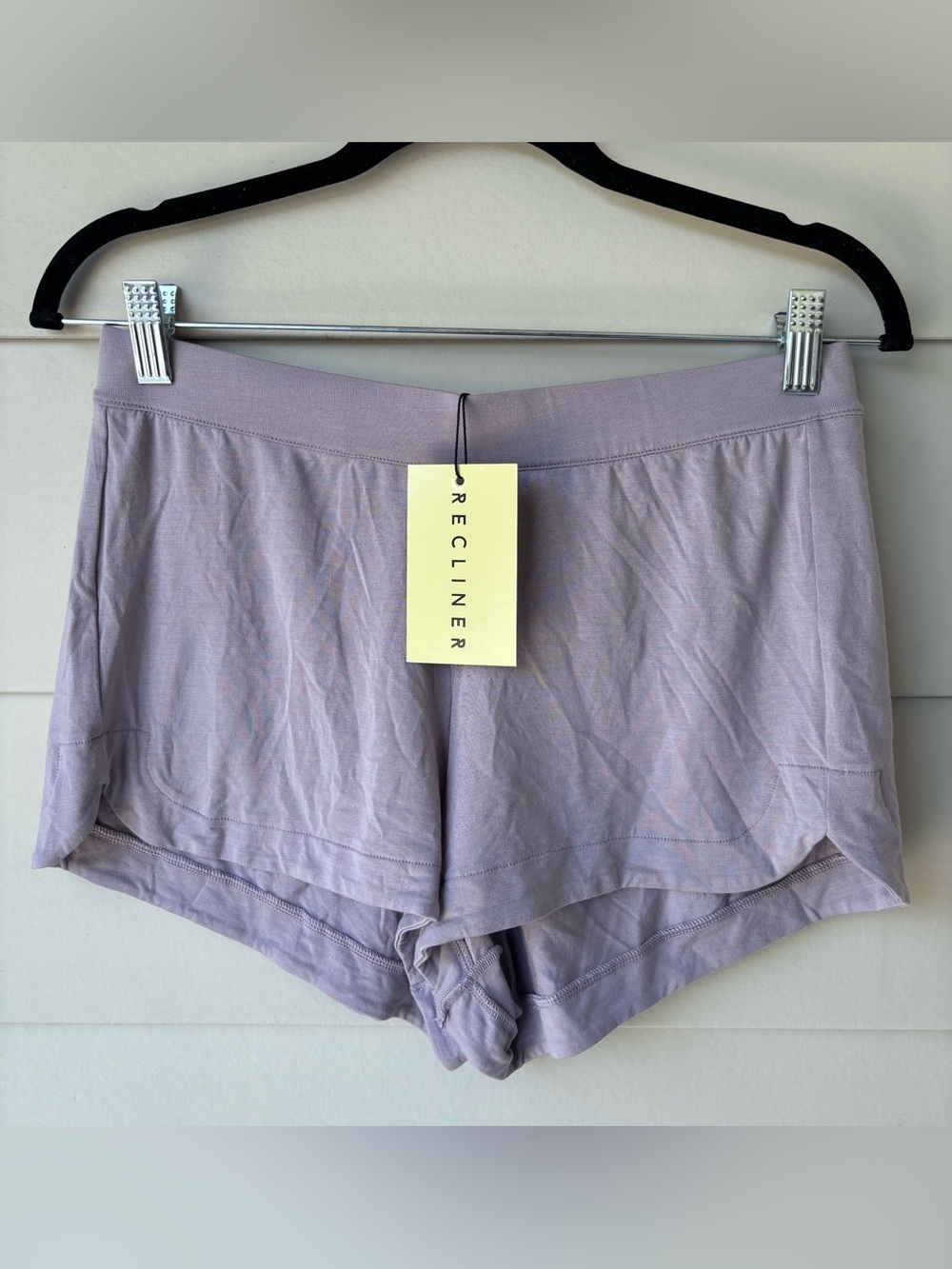 NWT Recliner Women’s Sleep Shorts – Soft Lavender – Size XS